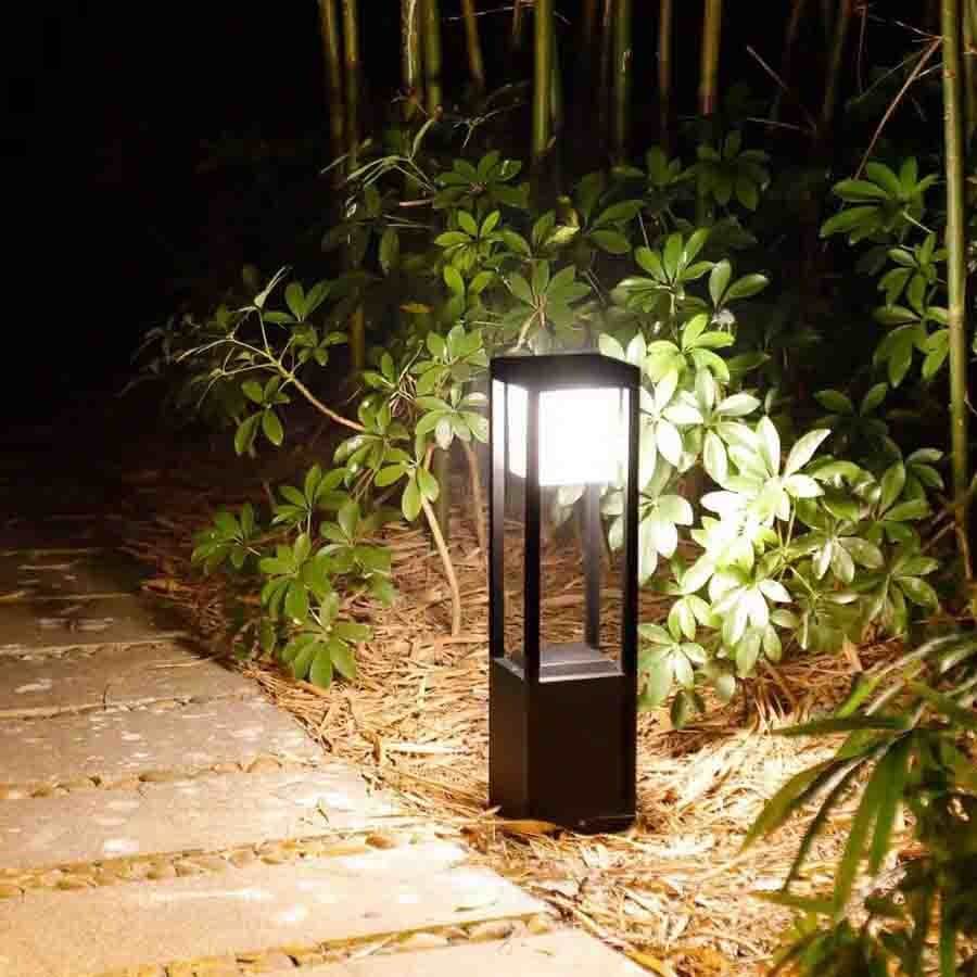 Large Solar Powered Garden Lamp Outdoor LED Light
