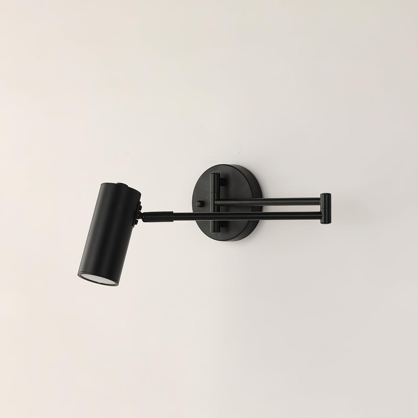 Flexible Brushed Steel LED Wall Light with Arm