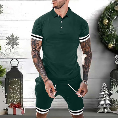 Relaxed Fit Summer Clothing Set for Men