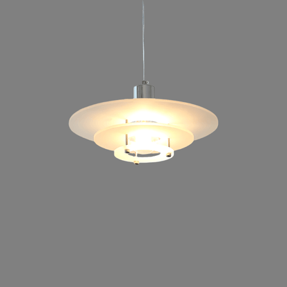 Contemporary Glass Globe Hanging Light
