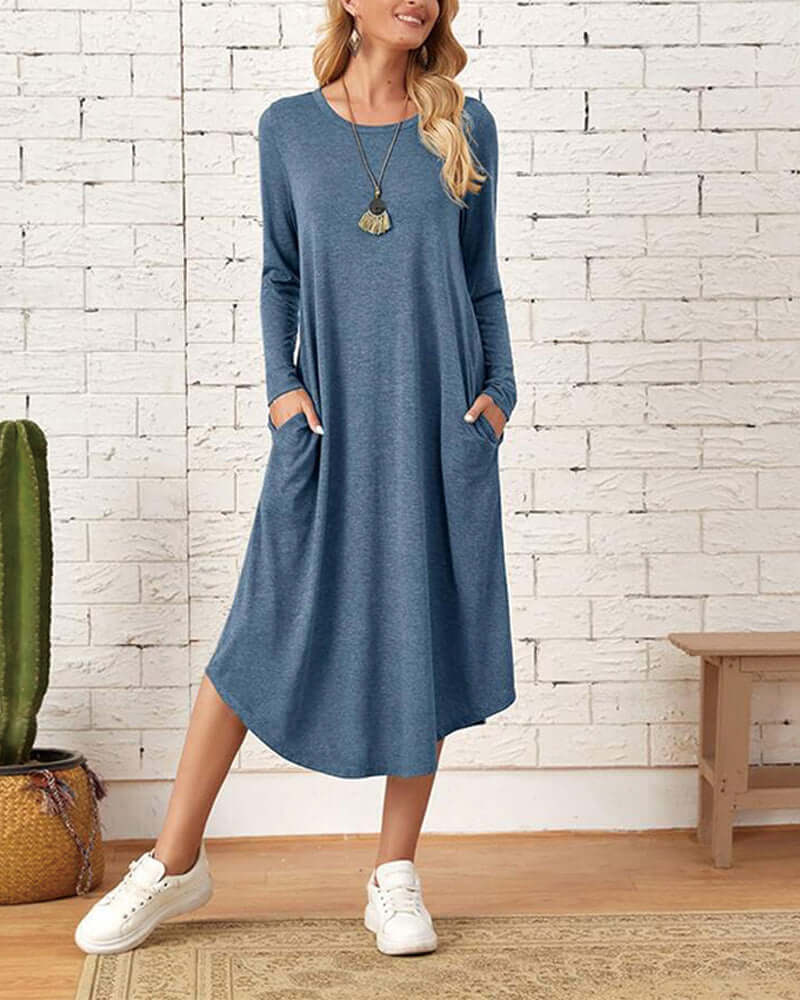 Warm Oversized Cold Weather Dress