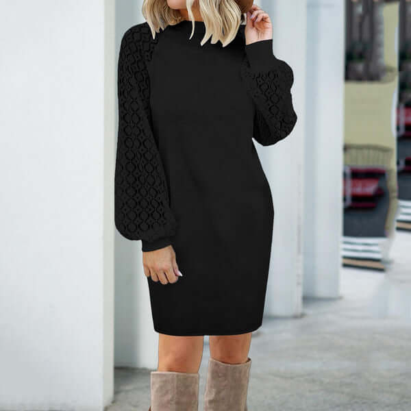 Ladies Soft Puffy Knit Sweater - Luxivelle