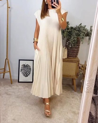 Flowy Long Sleeve Maxi Dress