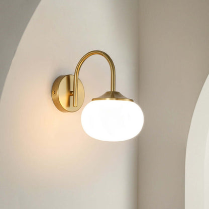 Stylish Metal Wall Lamp - 23cm - Luxivelle