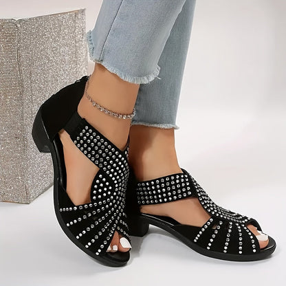 Glittery Cushion Flip Flop Sandals
