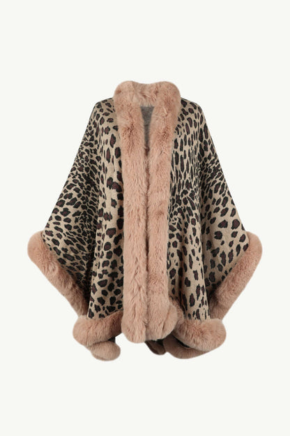 Animal Print Shawl Wrap