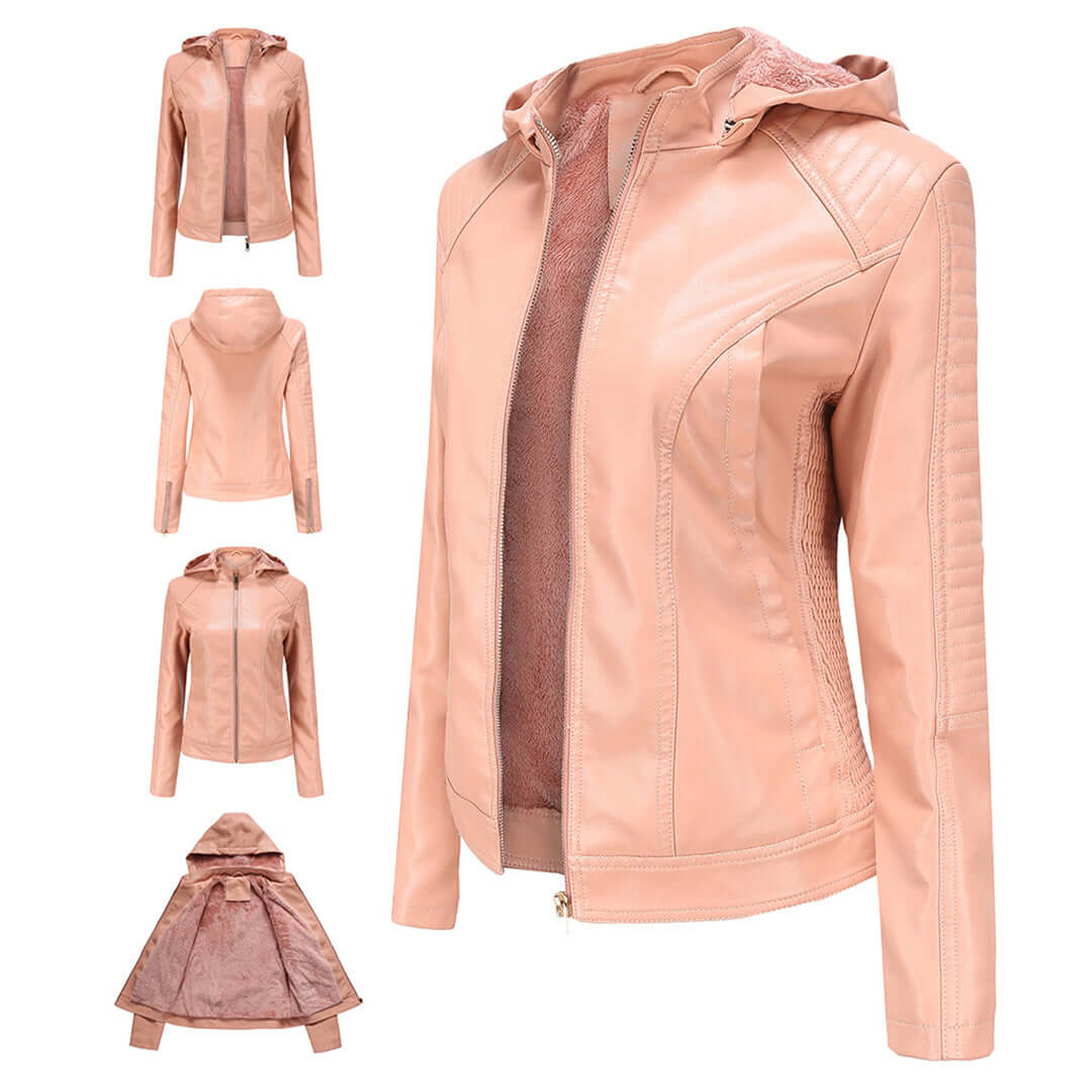Ladies' Removable Hooded Coat