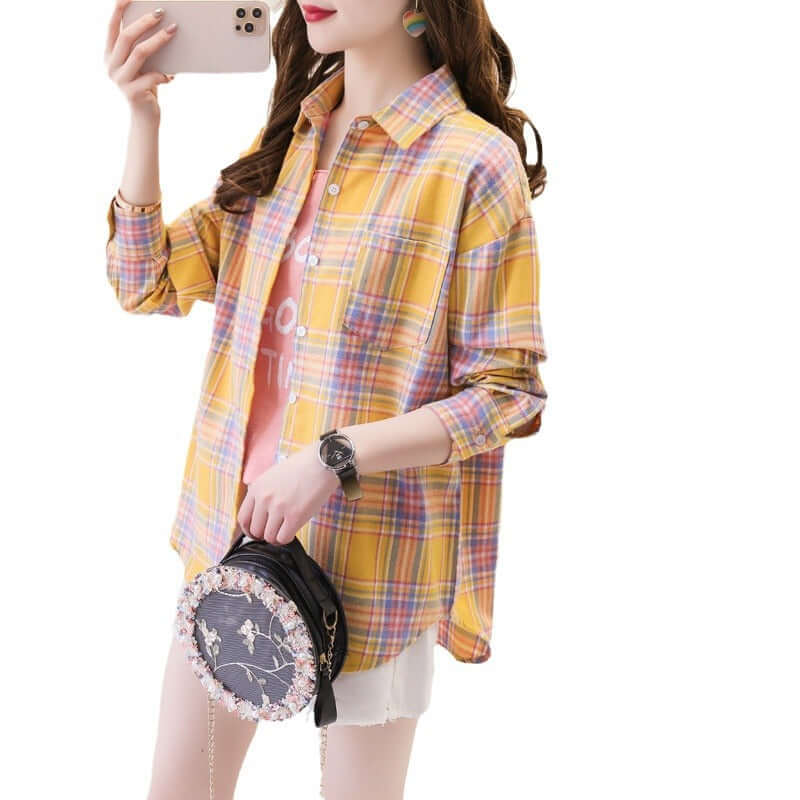 Ladies Classic Flannel Shirt