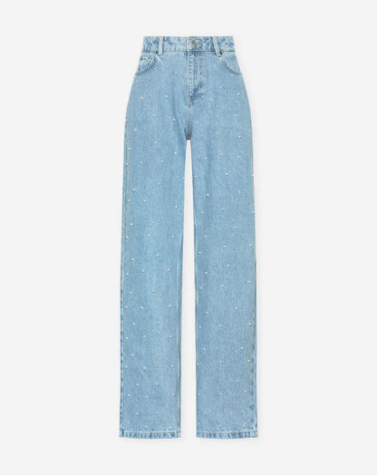 Fashionable Women's Classic Straight Jeans