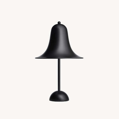 Wireless Desk Lamp with Traditional Shade