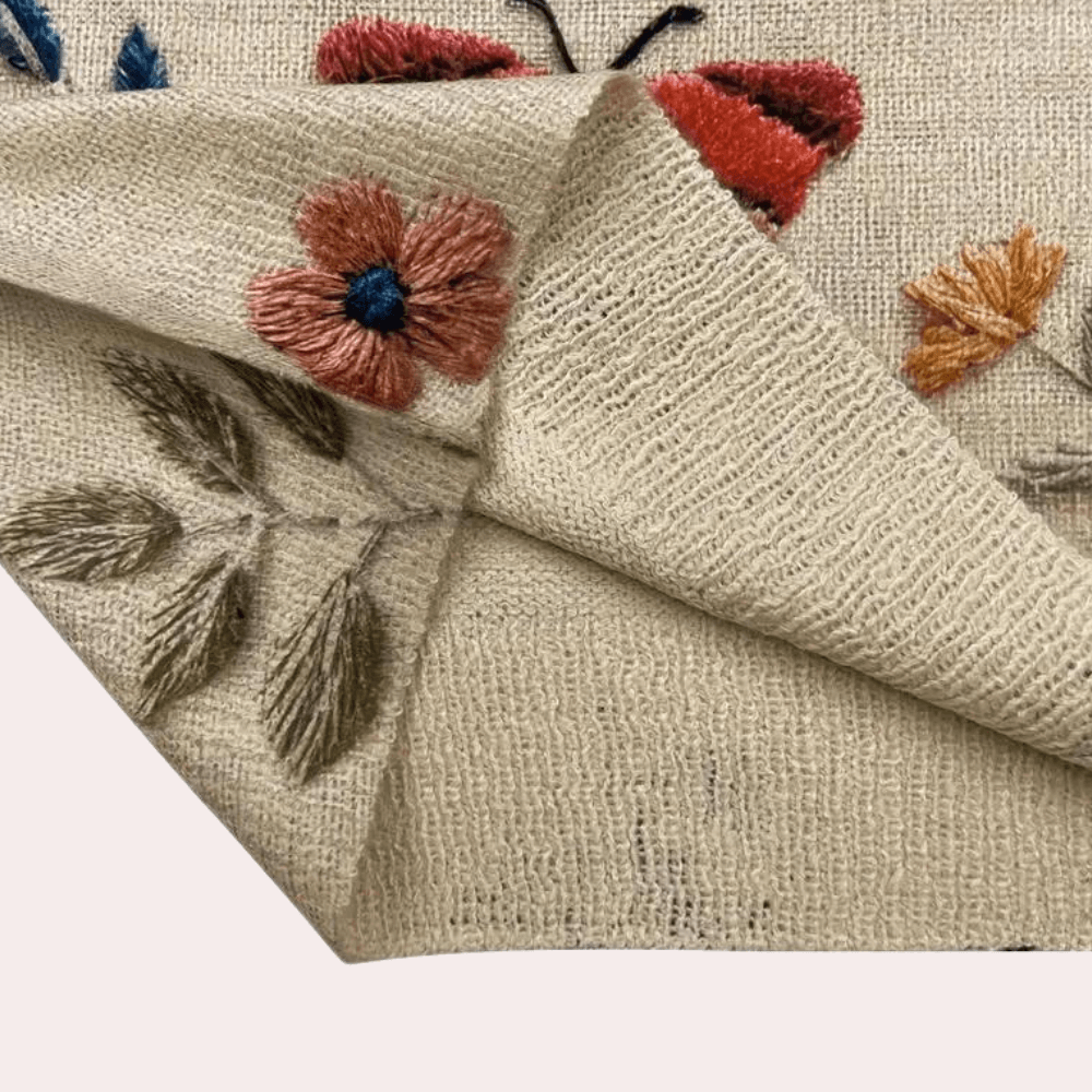 Cozy Ladies Cable Knit Sweater