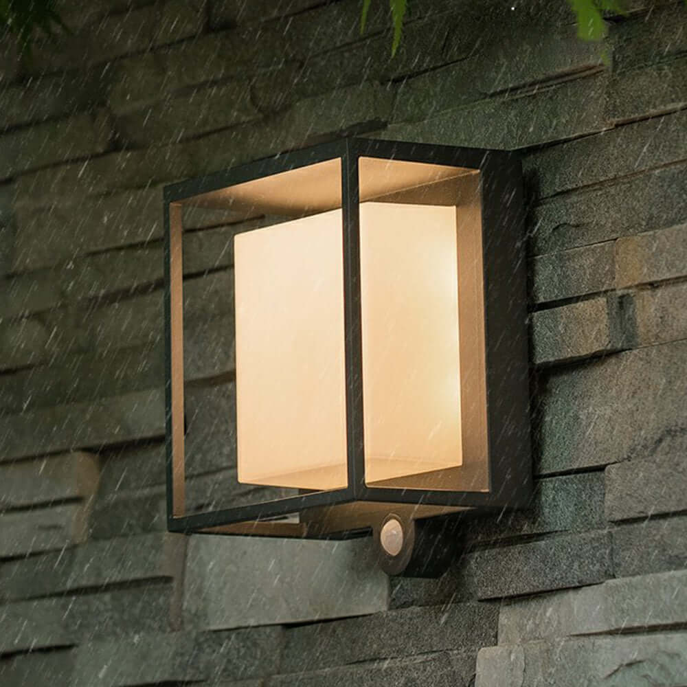 Weatherproof Outdoor Wall Light with Motion Sensor - Luxivelle