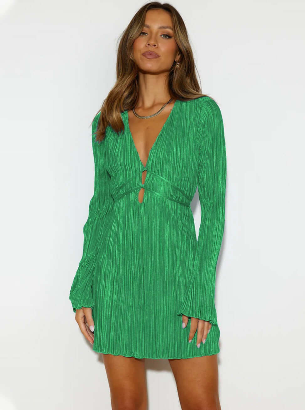 Chic Petite Dress with Adjustable Back Tie