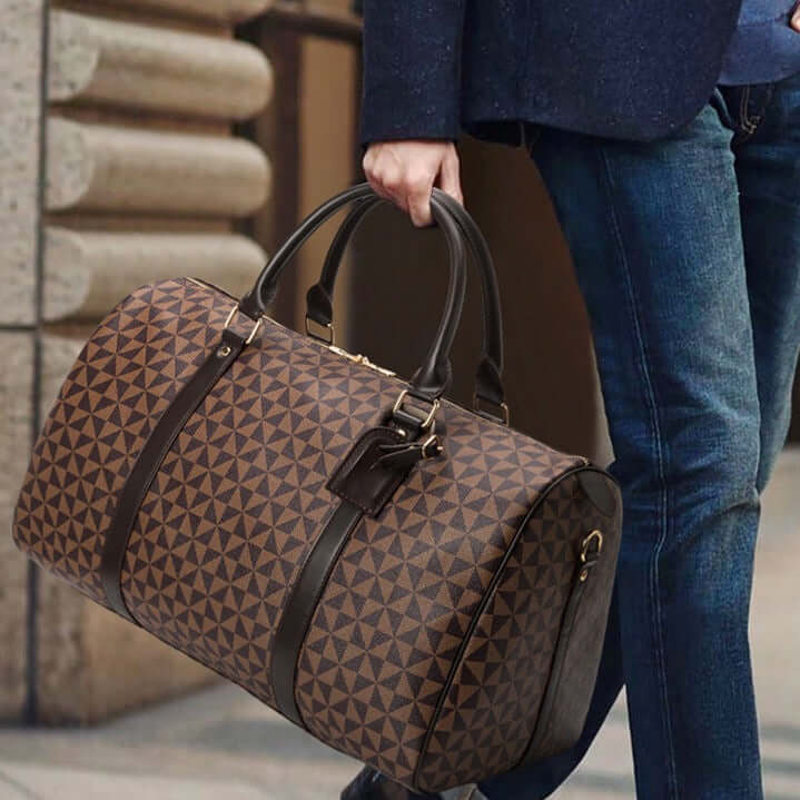 High Quality Genuine Leather Duffel Bag