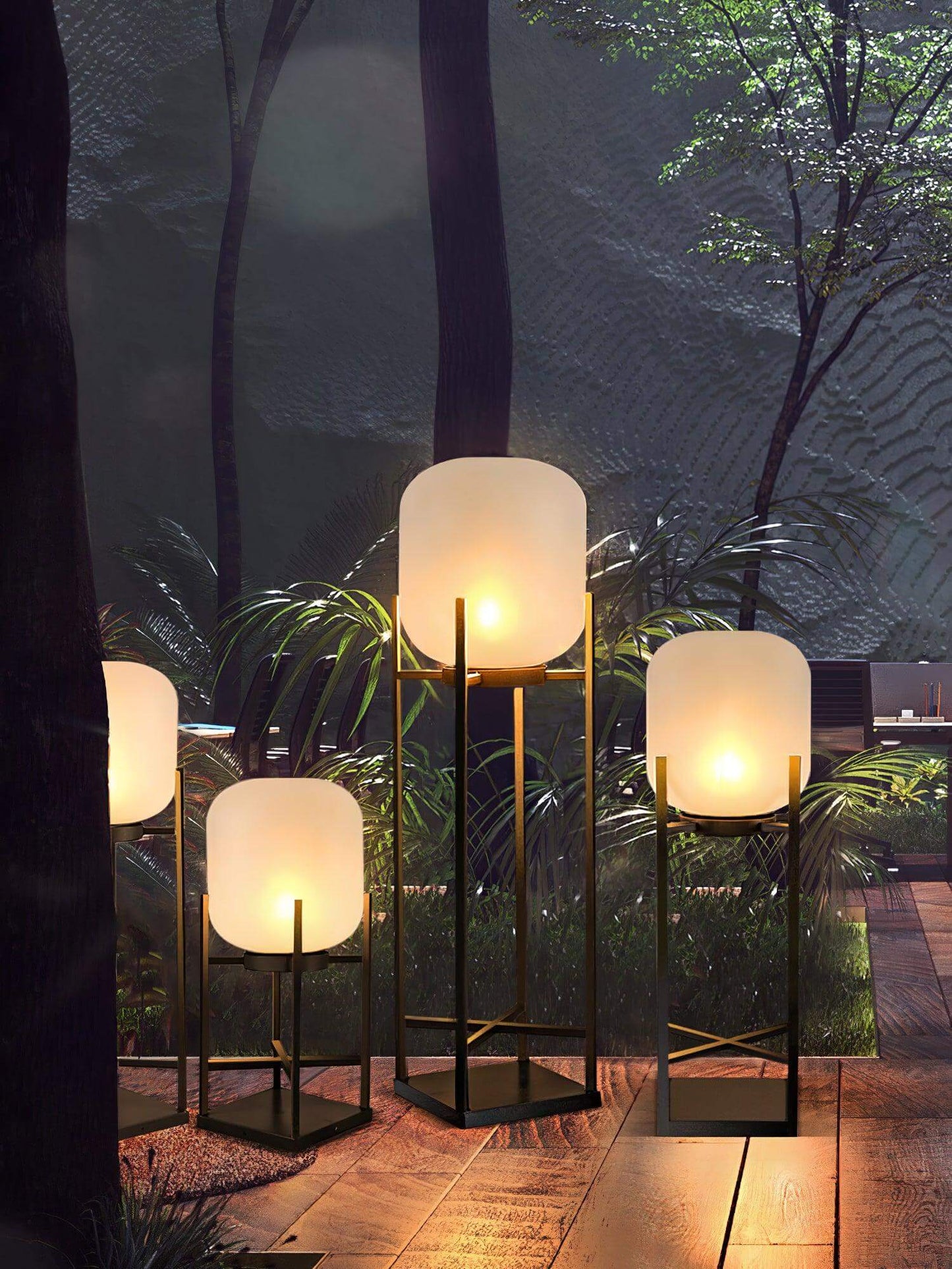 Bright Garden Patio Lantern Light