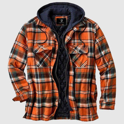 Classic Plaid Mens Jacket - Comfort Fit