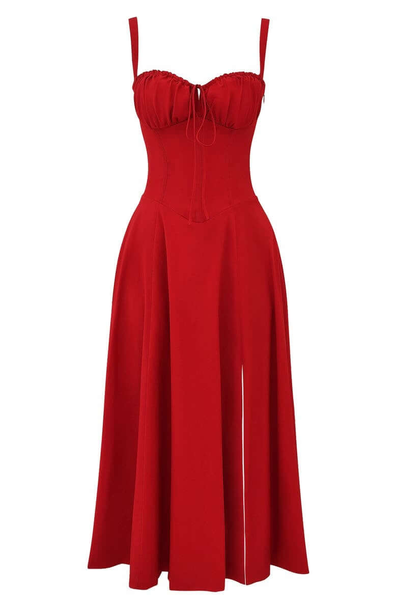 Fashionable Graphic Corset Dress