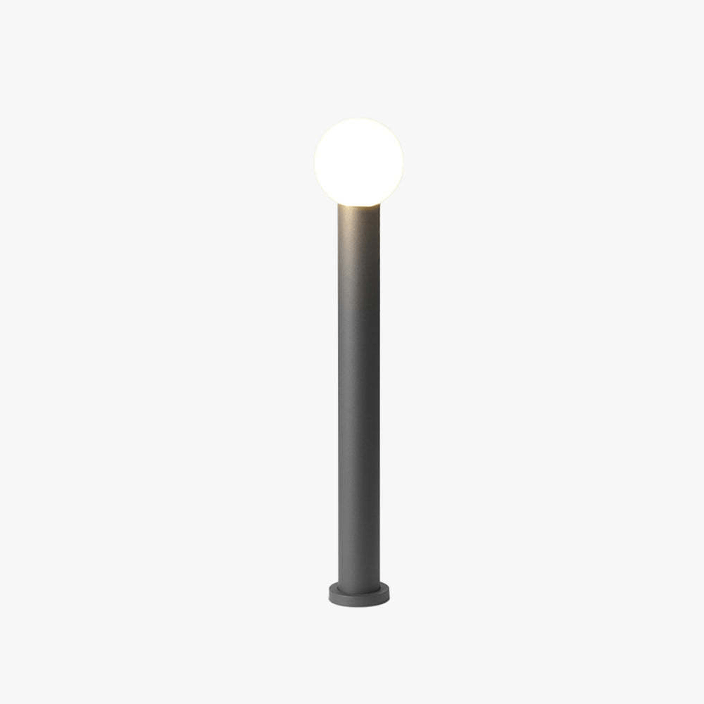Contemporary Solar Garden Pathway Sphere Light