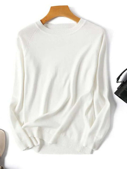 Classic Fit Colorful Knit Women's Sweater