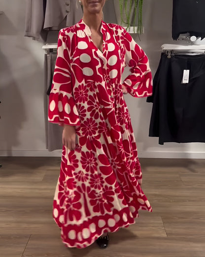 Beautiful Floral Long Maxi Dress