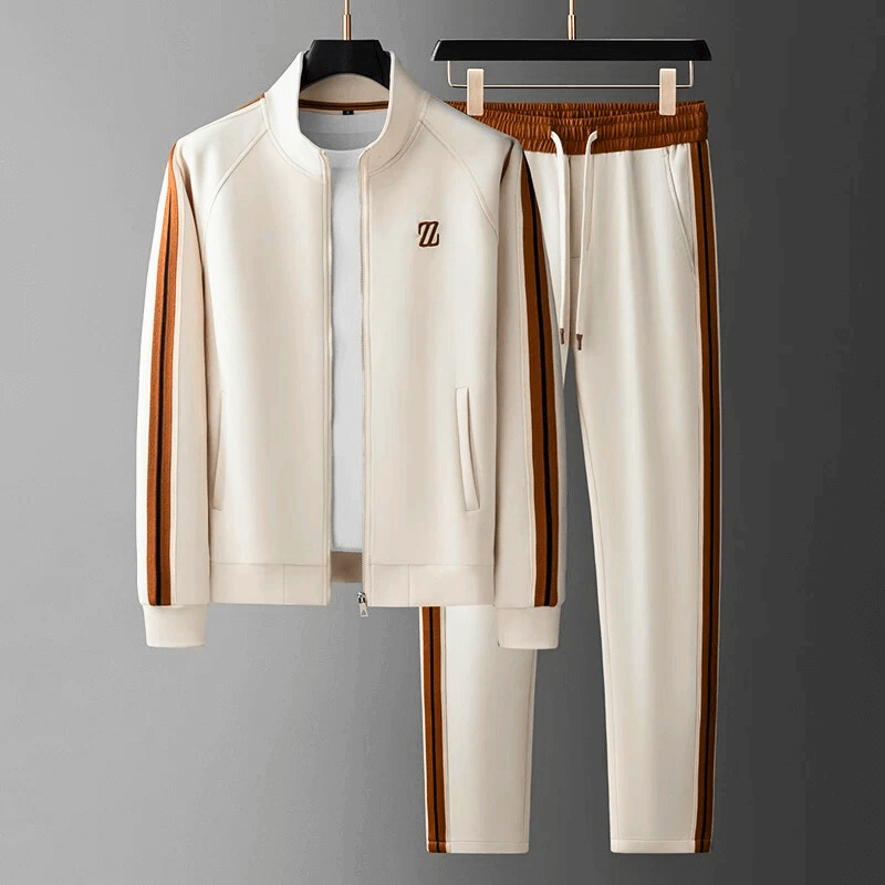 Men's Sporty Athletic Tracksuit Set