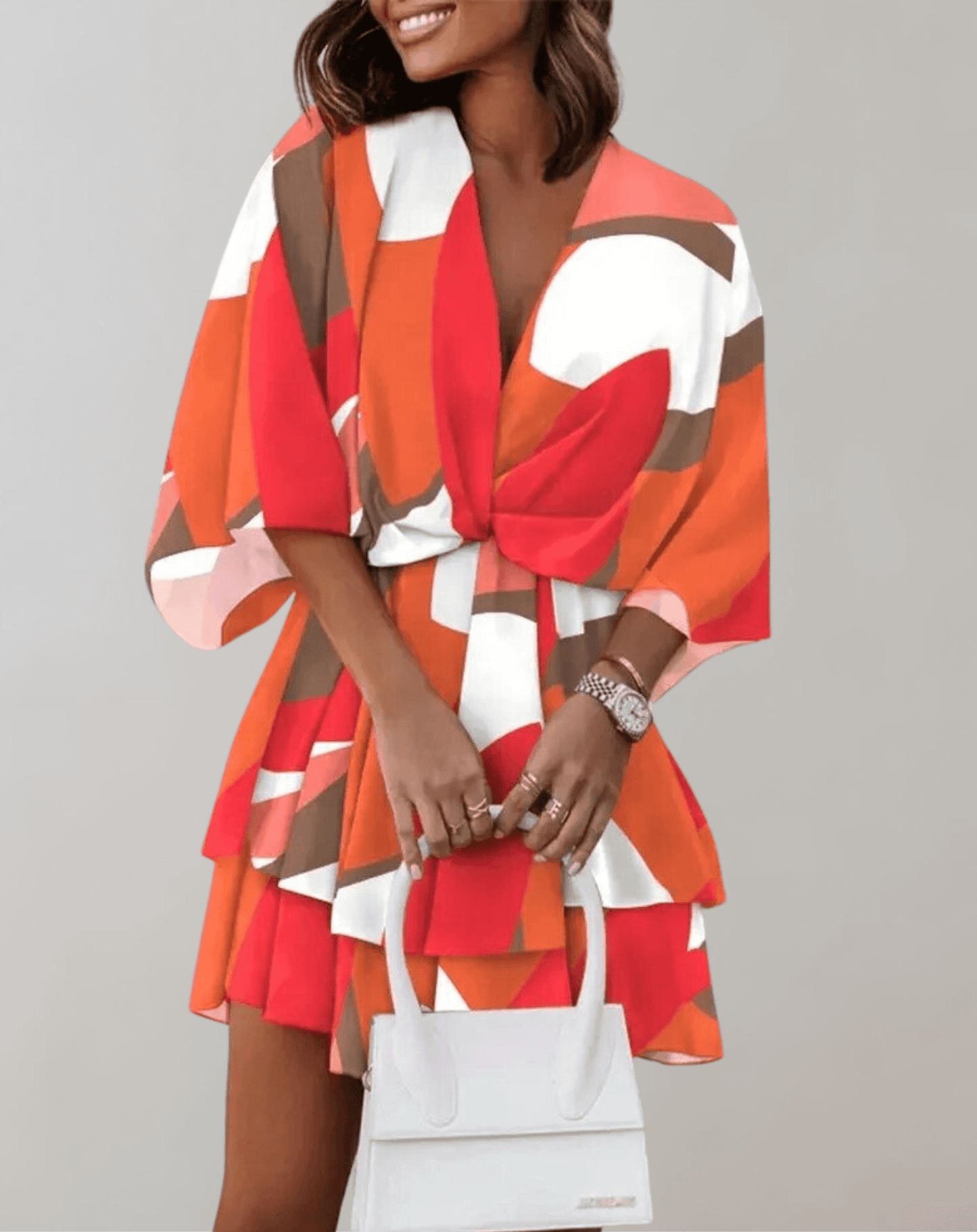 Red, Orange, White