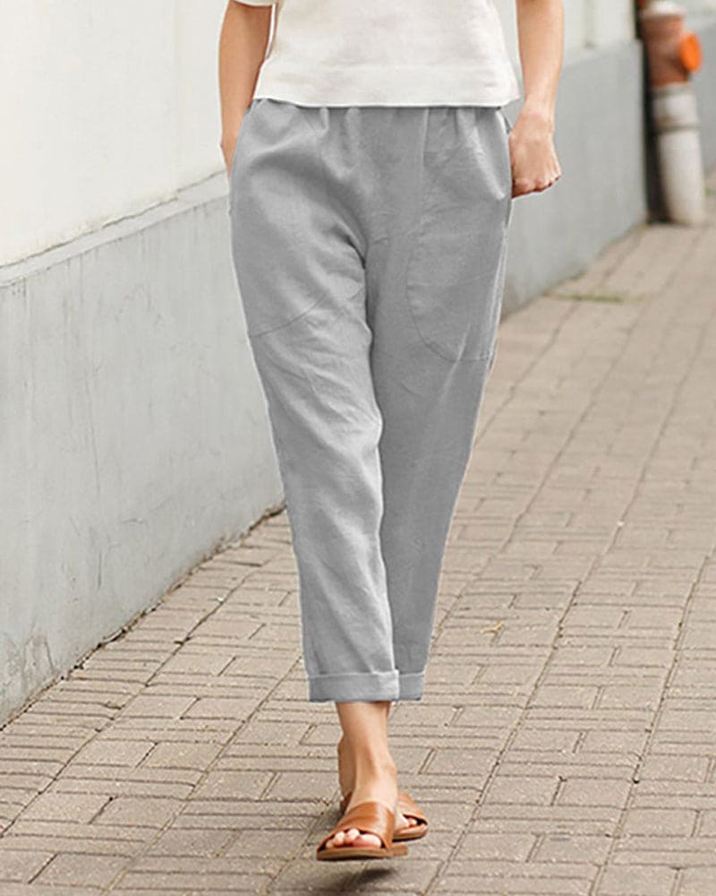 Comfortable Women's Short Pants with Pockets