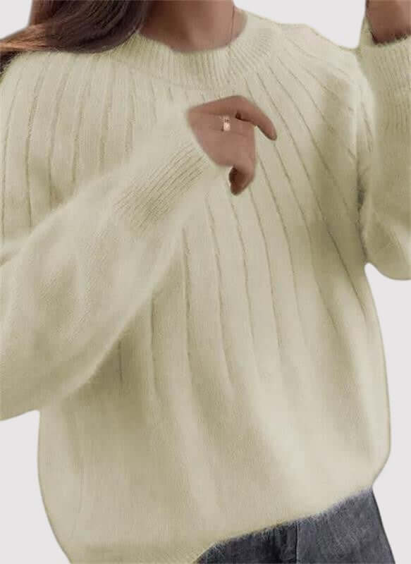 Soft Ladies Luxury Crew Sweater