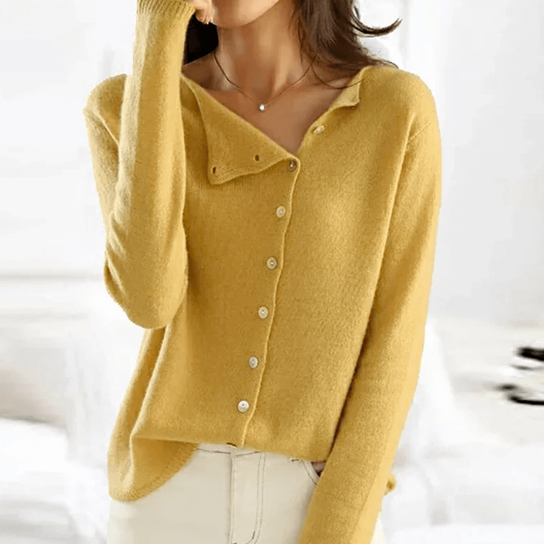 Ladies Cozy Cable Knit Sweater