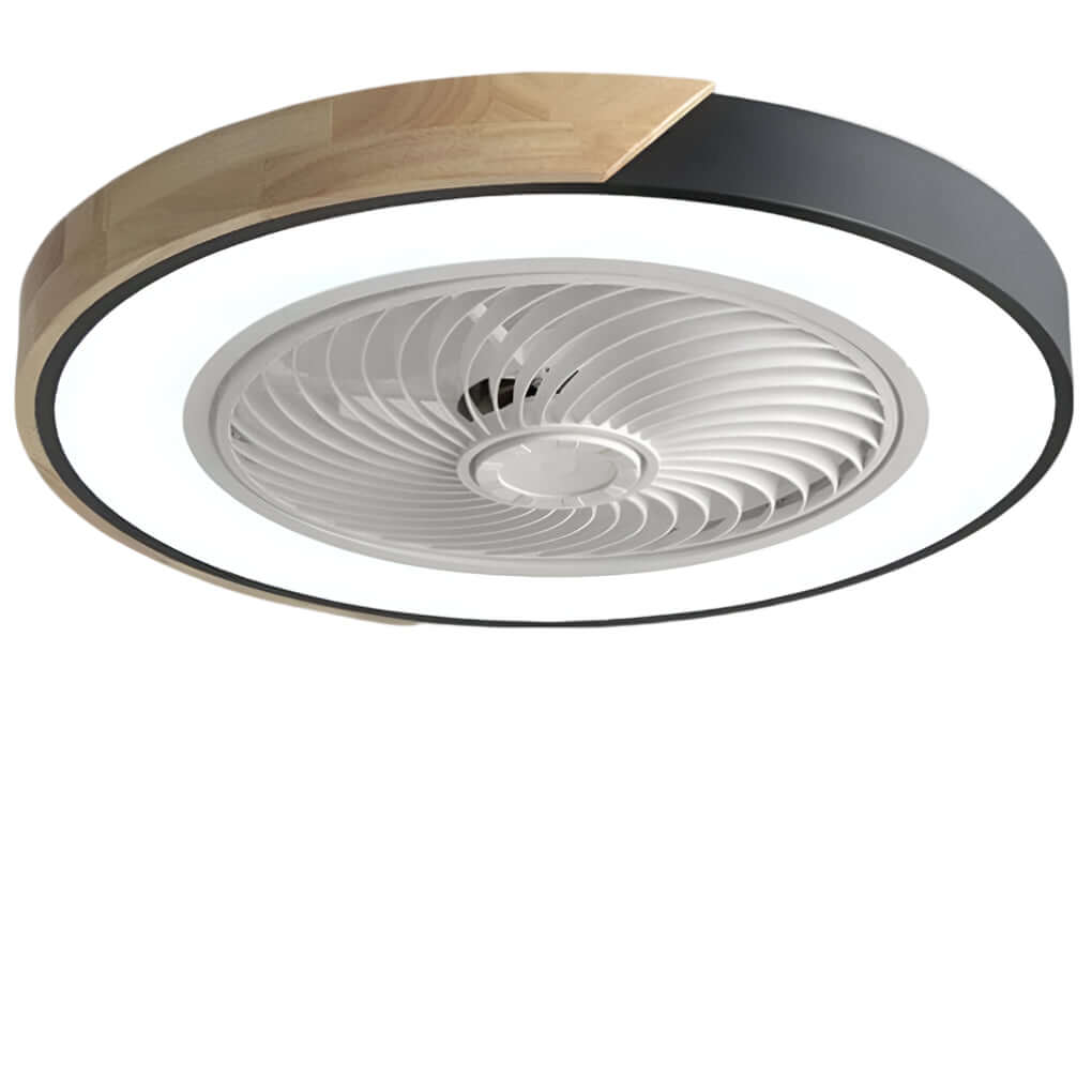 Sleek Silent Ceiling Fan with LED and Remote Control