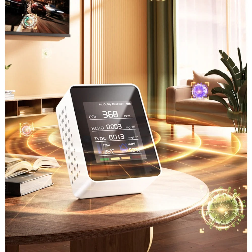 Accurate CO2 Detector with Instant Alerts