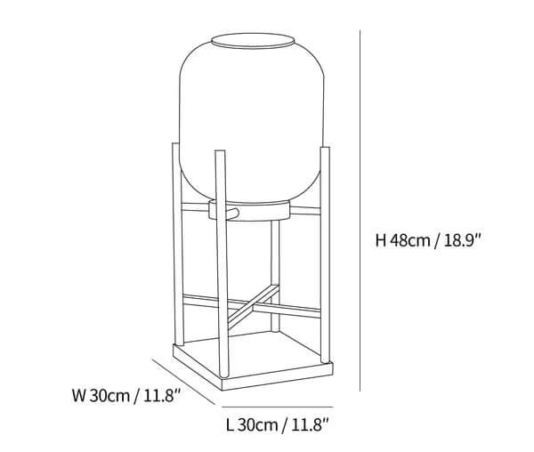 Bright Garden Patio Lantern Light