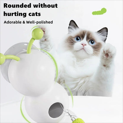 Fun Interactive Cat Wall Toy with Motion Sensor