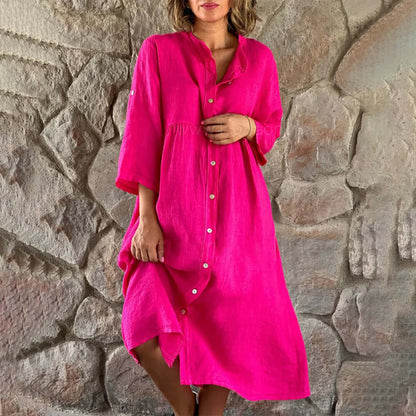 Long Sleeve Floor Length Evening Dress