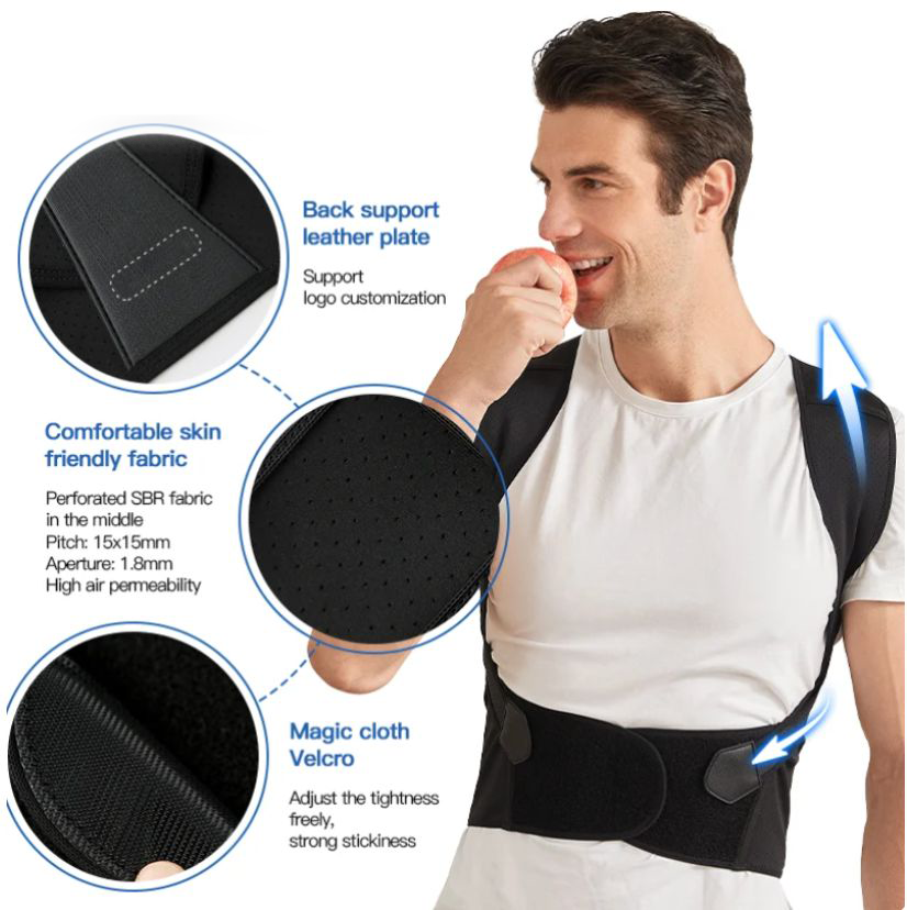 Posture Corrector - Back Posture Brace for Men and Women-3