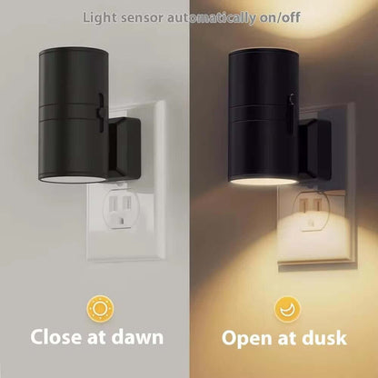 Smart LED Bedside Lamp with Auto Switch