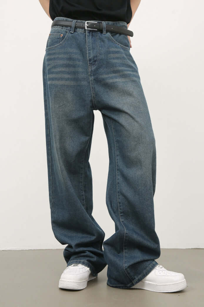 Comfortable Loose Fit Men's Jeans