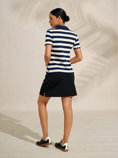 Classic Navy Blue Golf Polo Shirt
