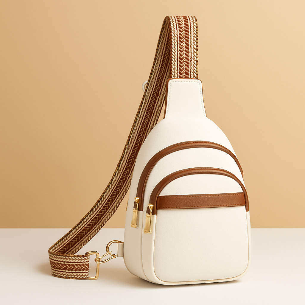 Stylish Crossbody Bag with Secure Pocket for Ladies - Luxivelle