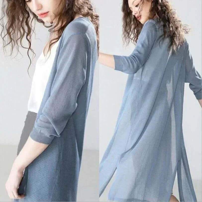 Cozy Women's Oversized Knit Cardigan Sweater