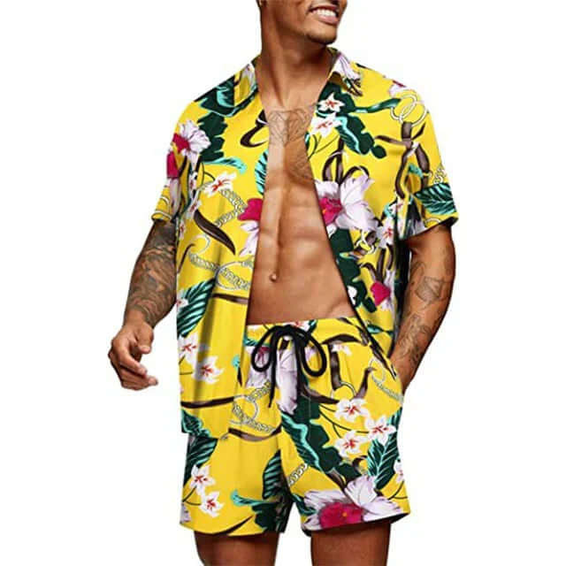 Comfortable Casual 2 Piece Mens Suit