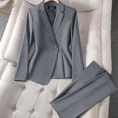 Classic Fit Ladies Suit Jacket Set