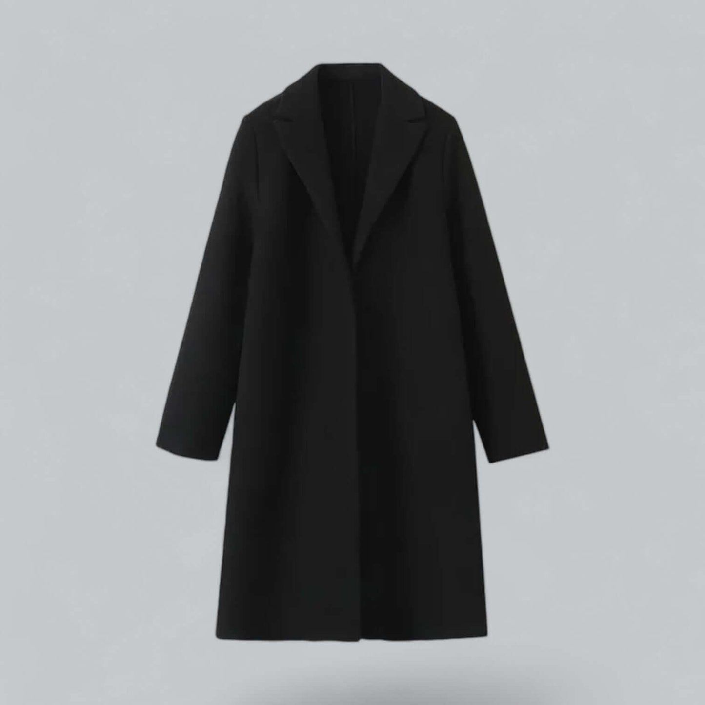 Classic Ladies Long Waterfall Coat