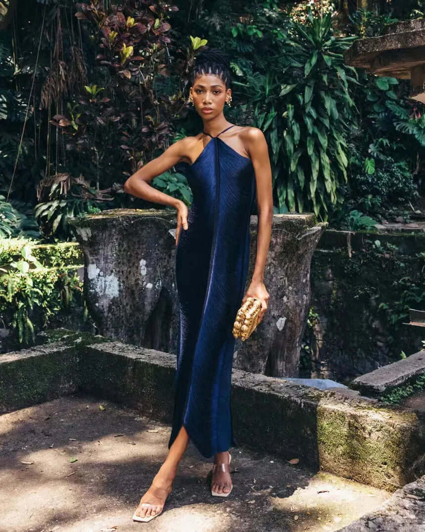 Chic Off The Shoulder Fringe Sundress