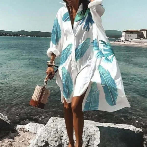 Comfortable Summer Short Sleeve Dress