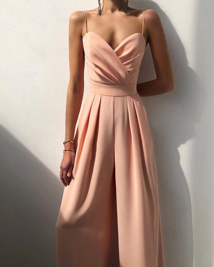 Chic High Waist Women's Jumpsuit
