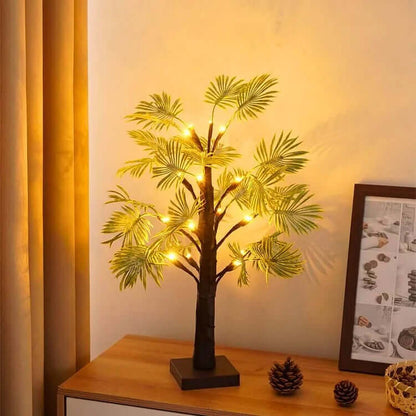 Festive Holiday Palm String Lights