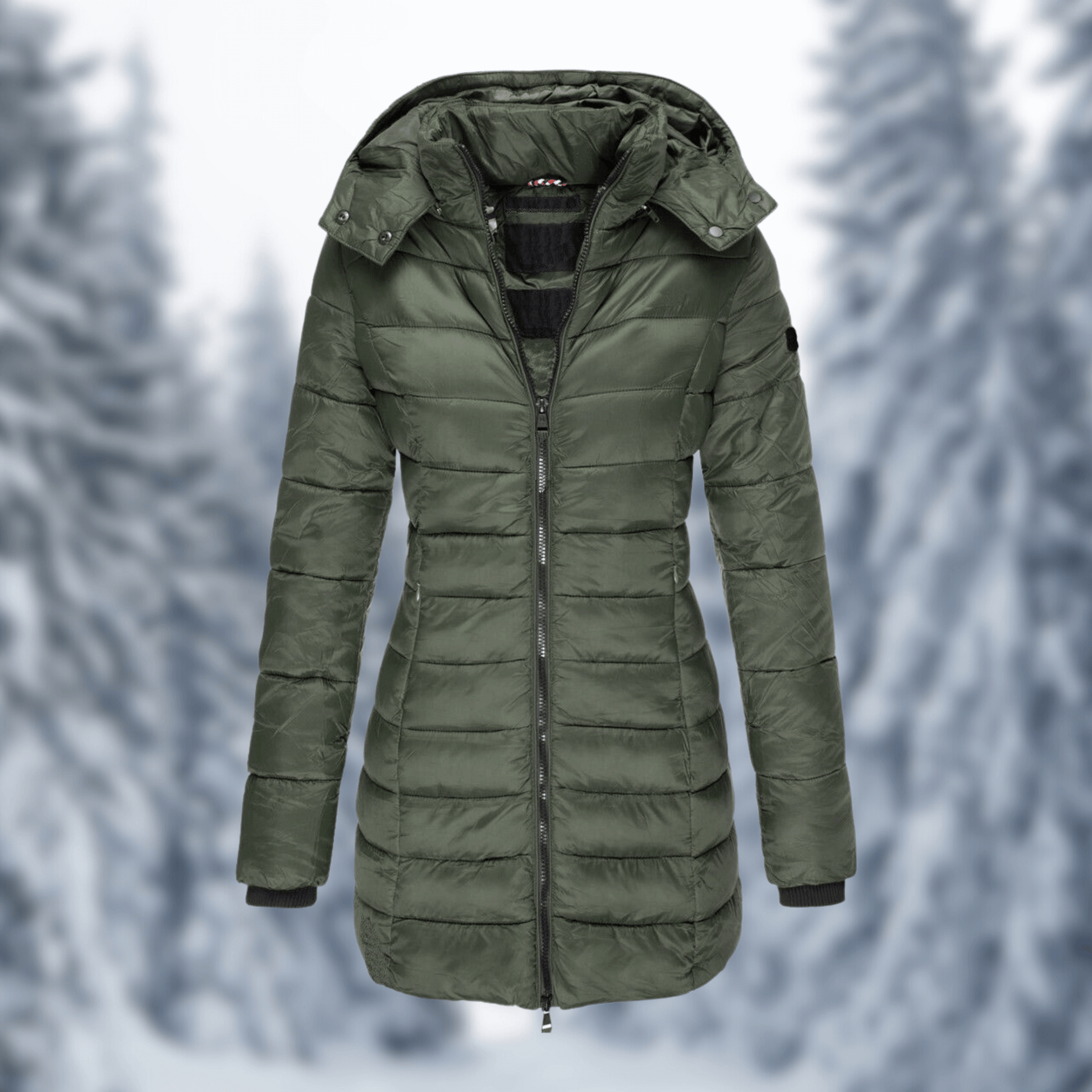 Warm Water-Resistant Parka for Women - Luxivelle