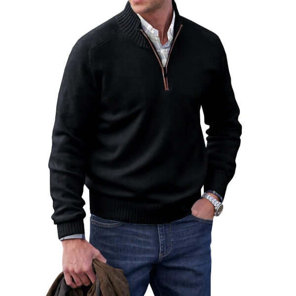 Luxury Soft Zip Up Sweater