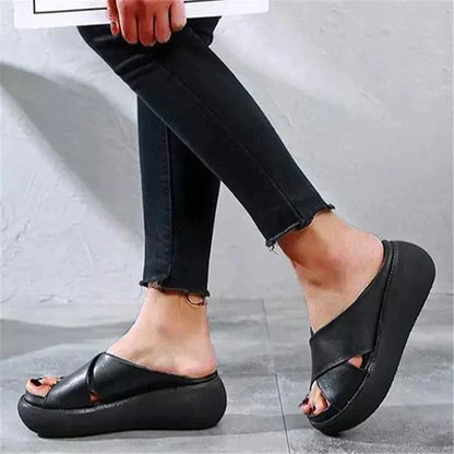 Ladies Buckle Strap Sandals